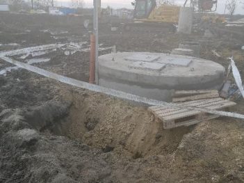 Hejőkürt, Scania szerelőcsarnok MOBA E25 csapadékátemelő