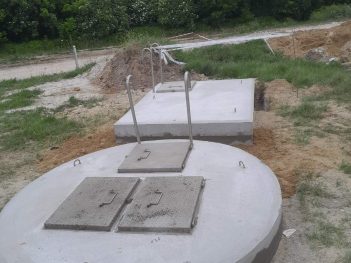 Bicske Ipari park szennyvízátemelő